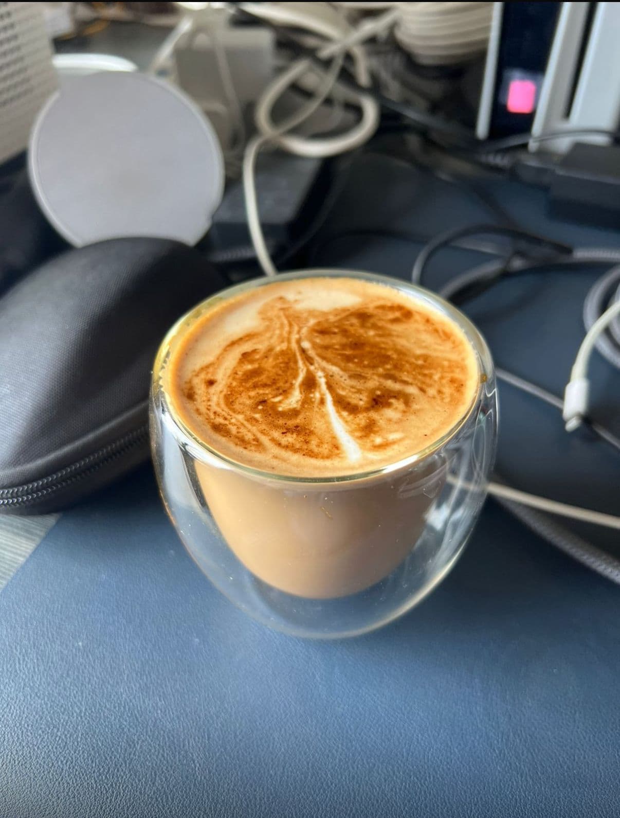 Latte art from August 19, 2024