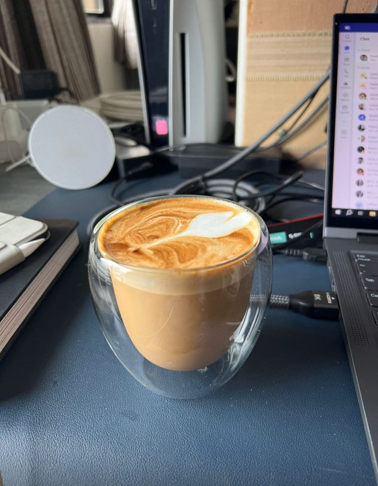 Latte art from August 26, 2024