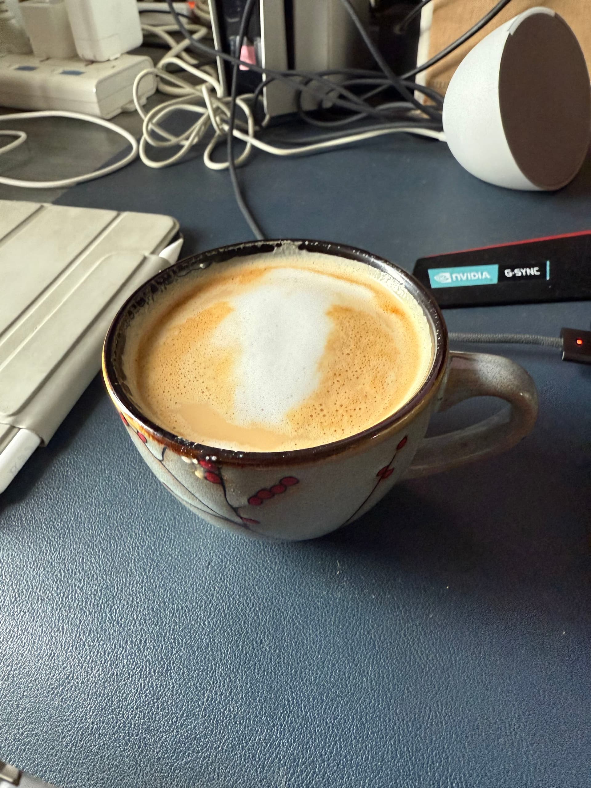 Latte art from June 17, 2025