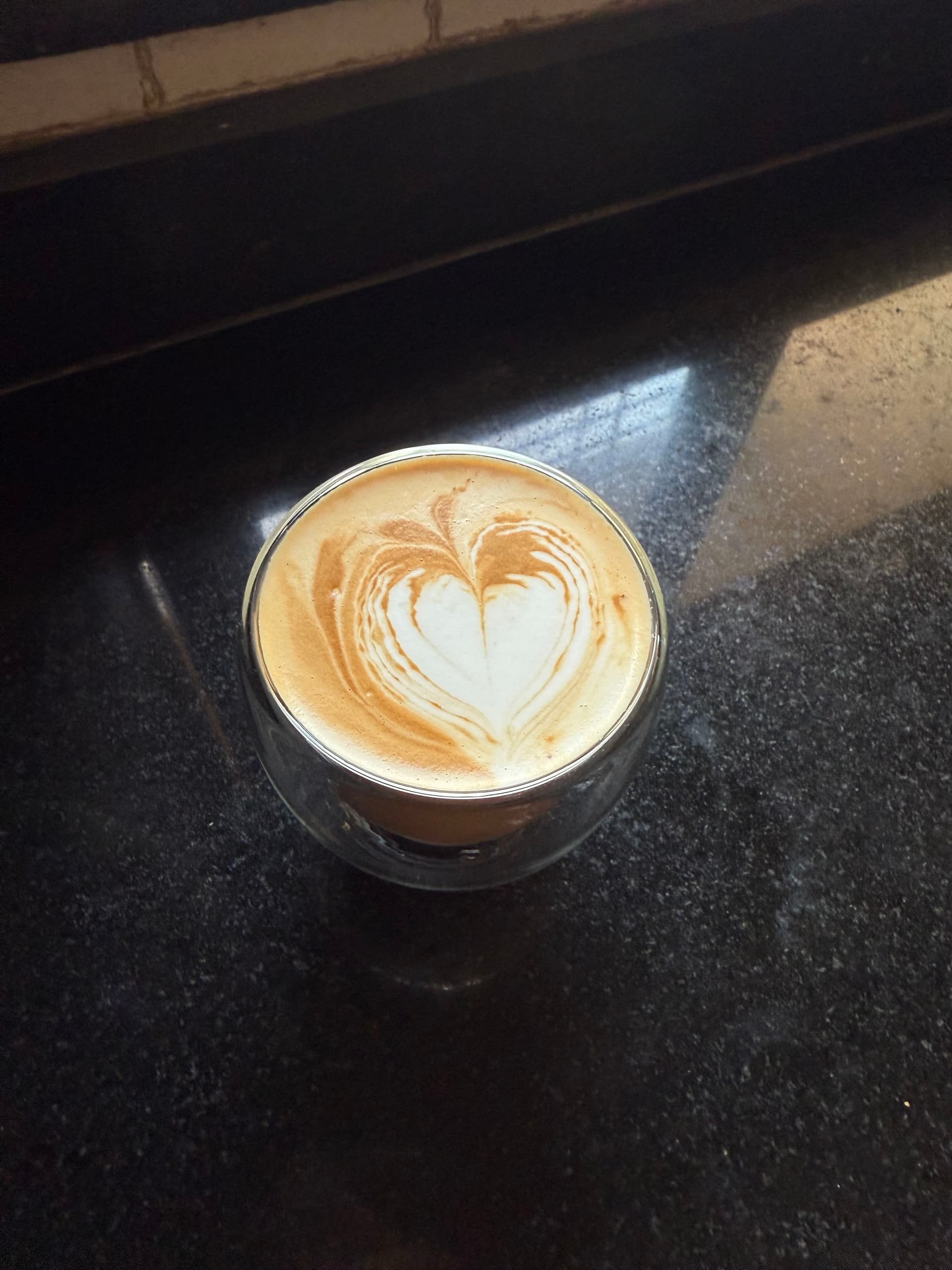 Latte art from August 11, 2025