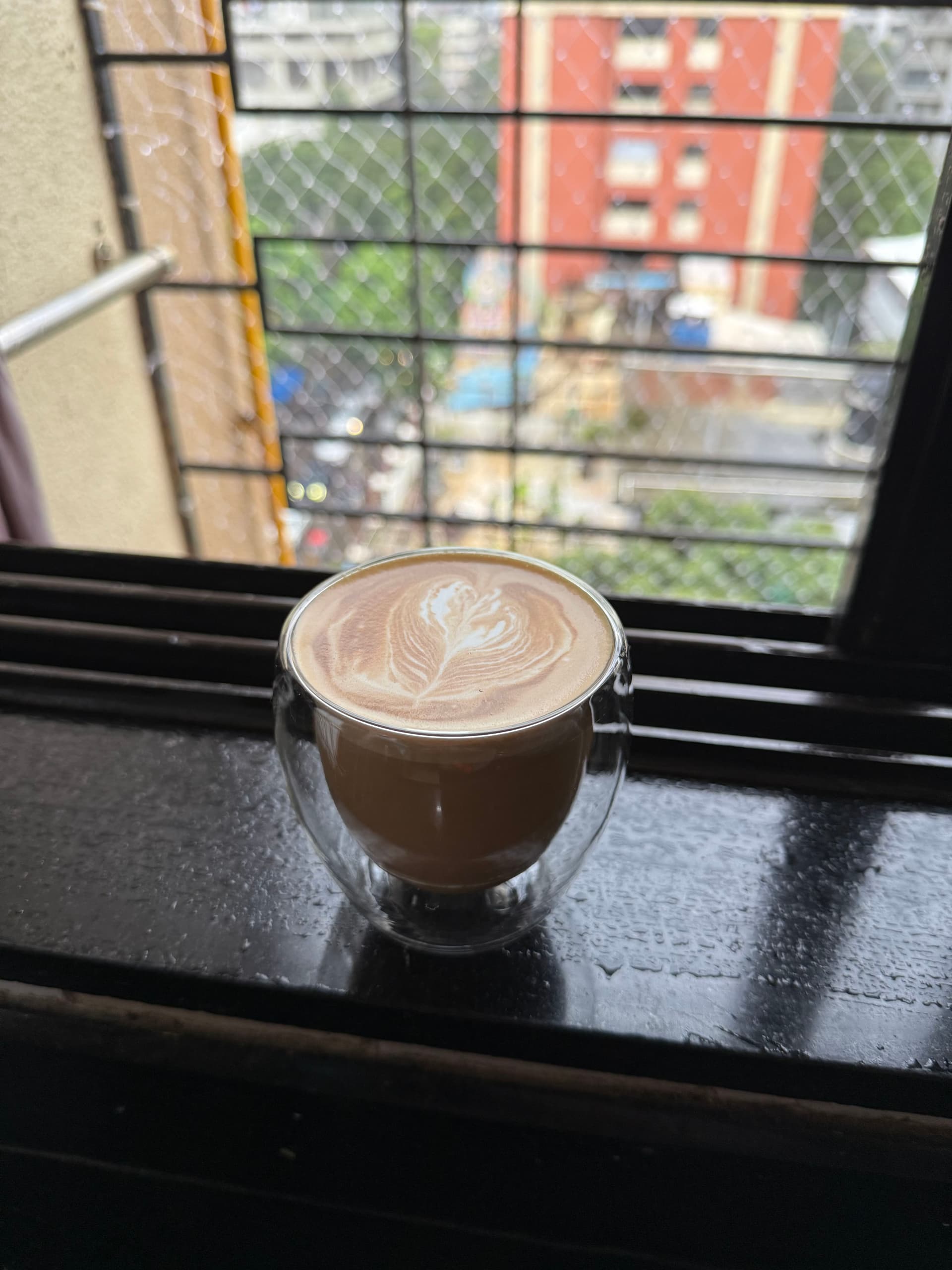 Latte art from August 18, 2025