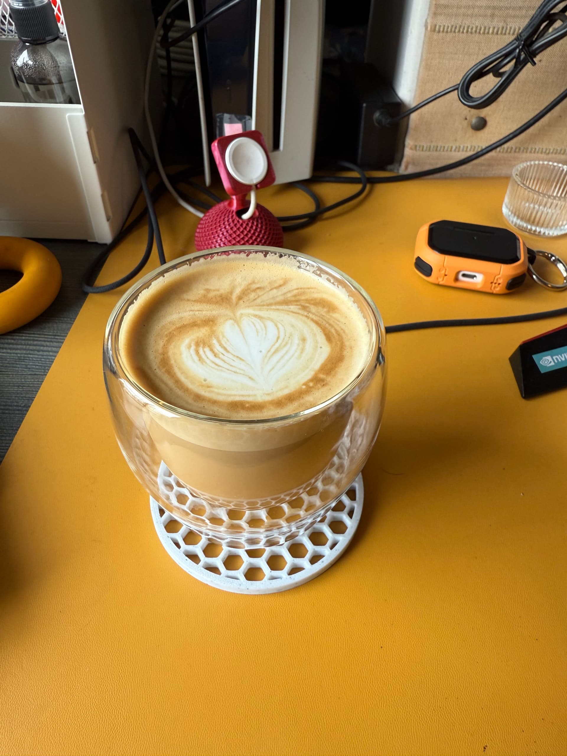 Latte art from September 6, 2025