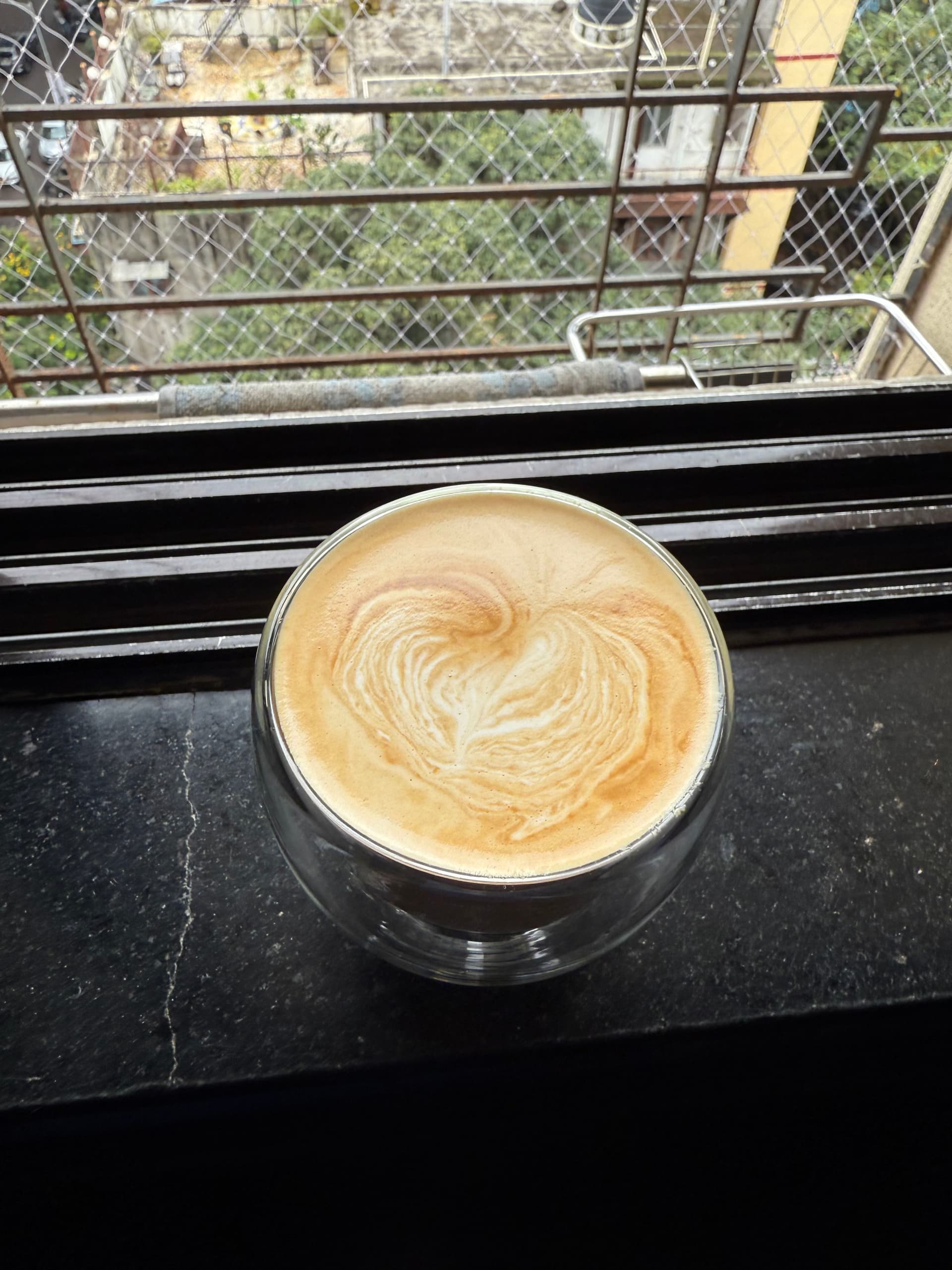 Latte art from September 12, 2025