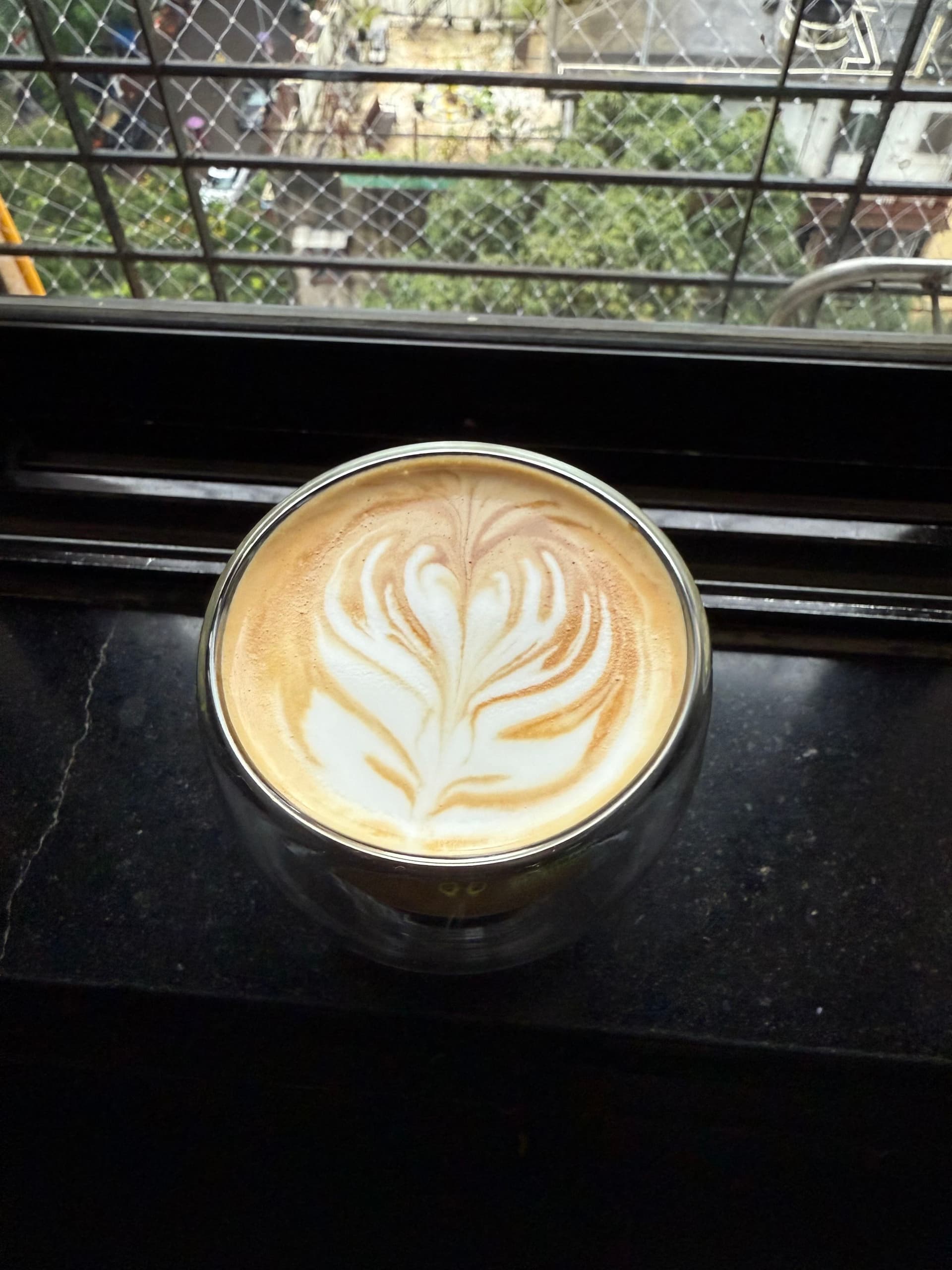 Latte art from September 15, 2025