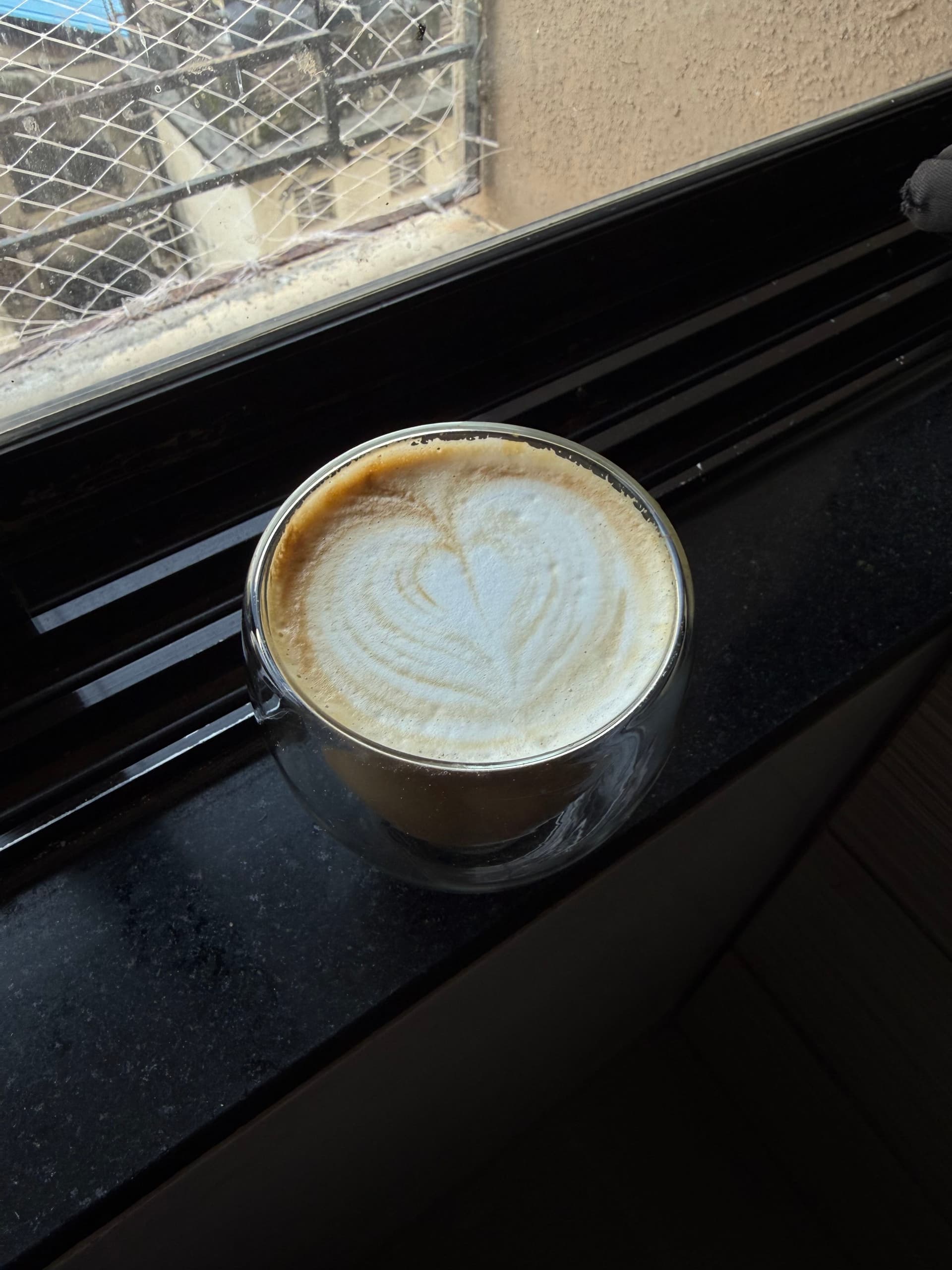 Latte art from October 9, 2025