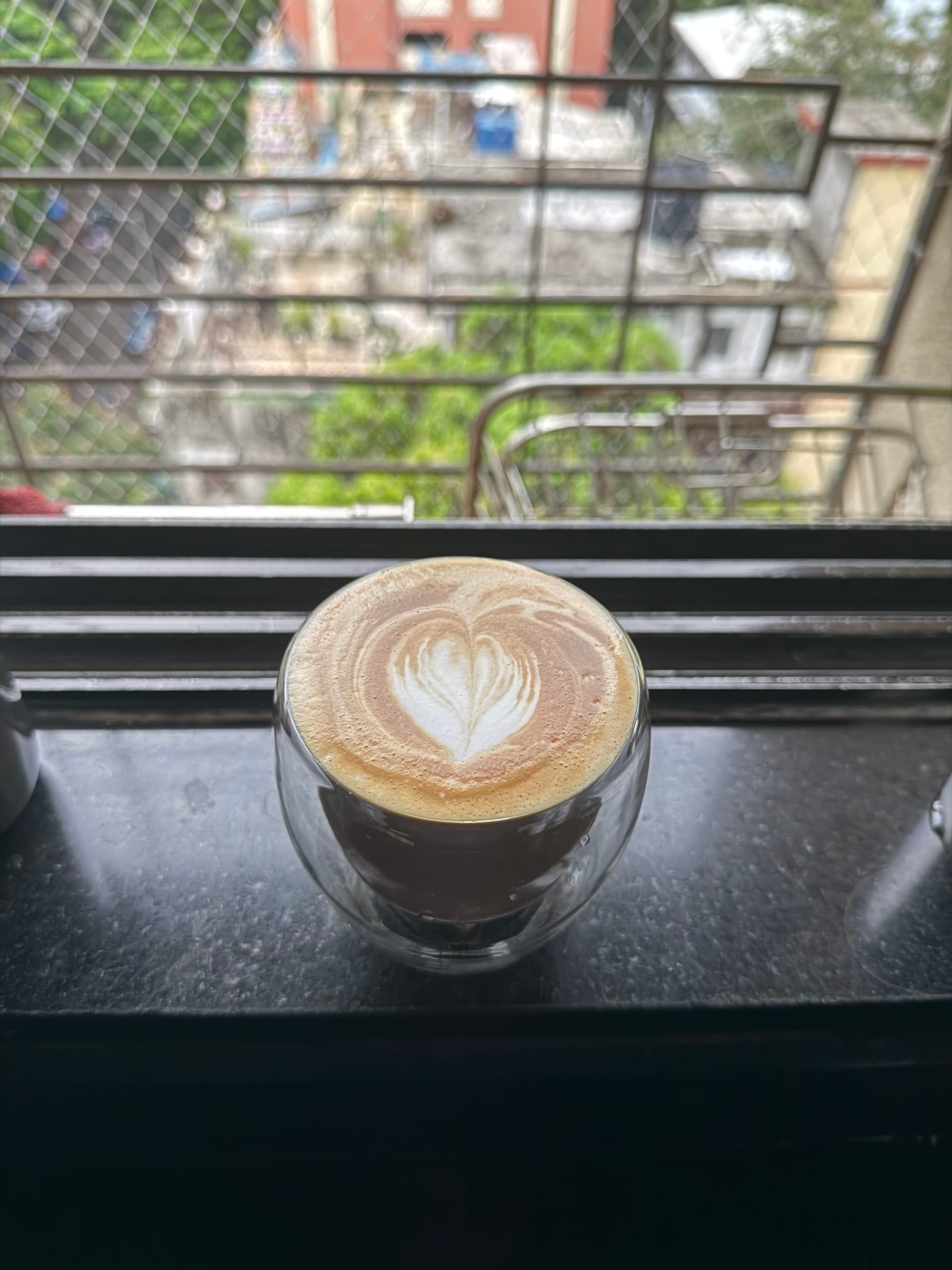 Latte art from November 2, 2025