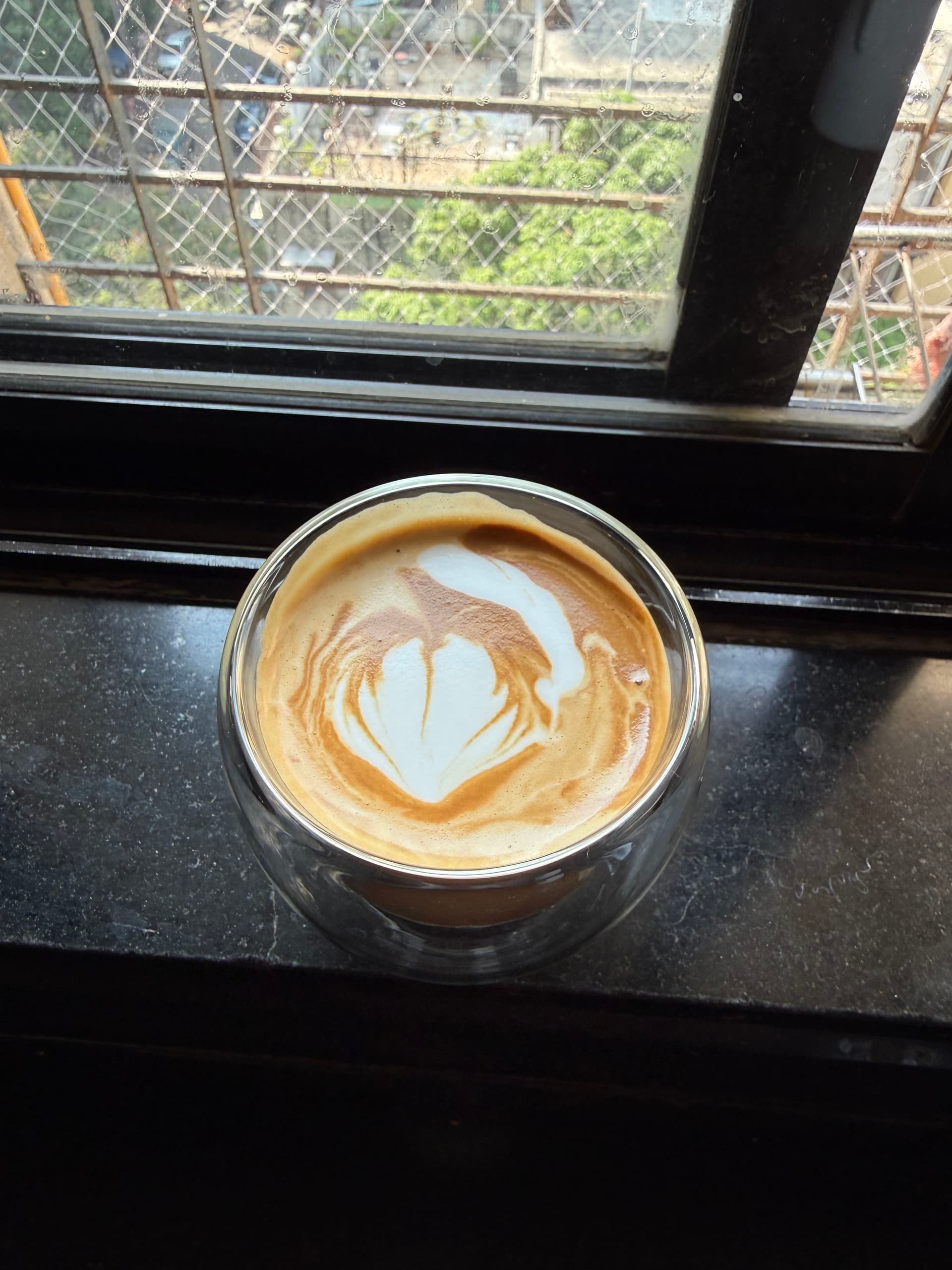 Latte art from November 16, 2025