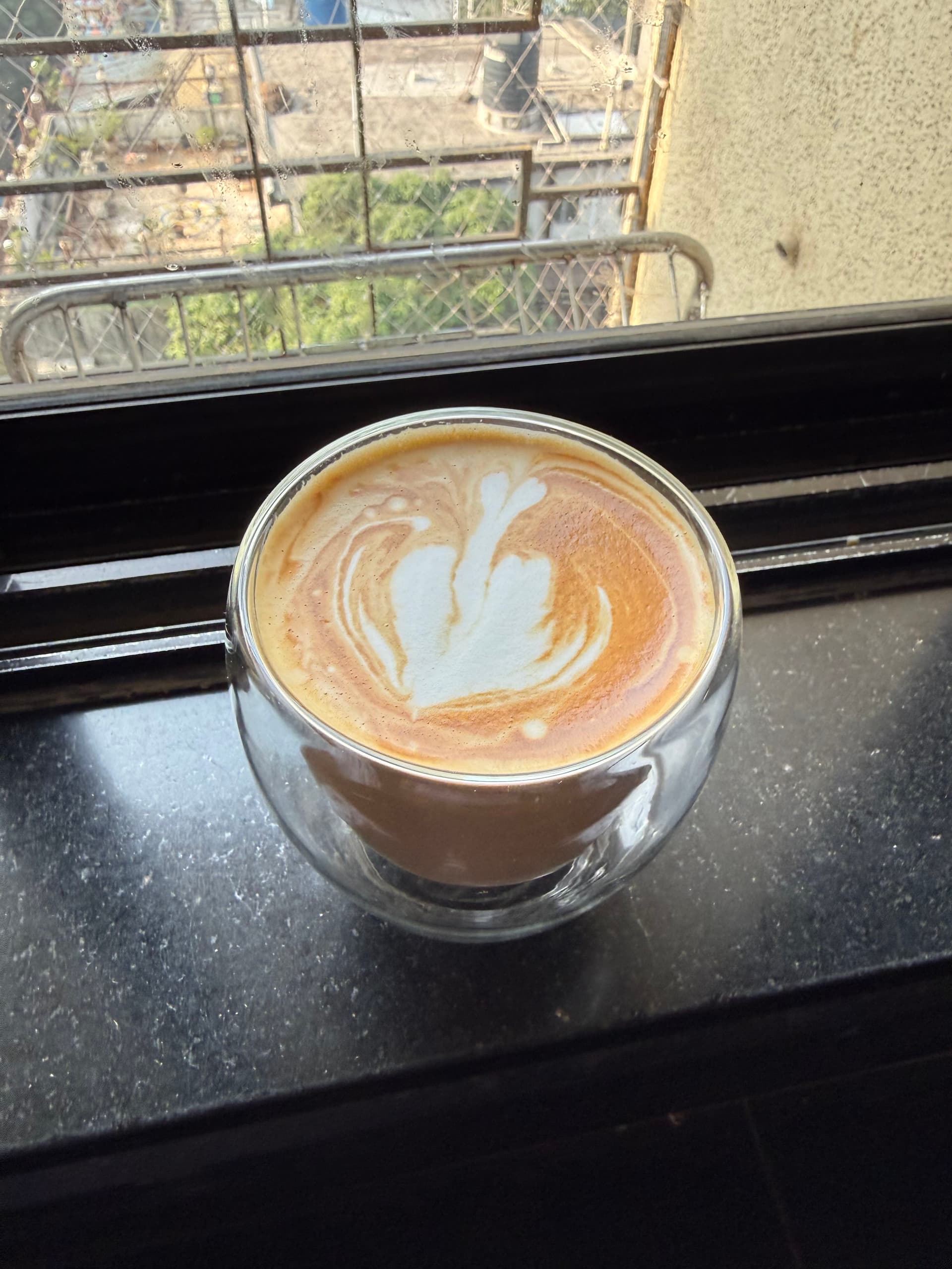 Latte art from November 27, 2025