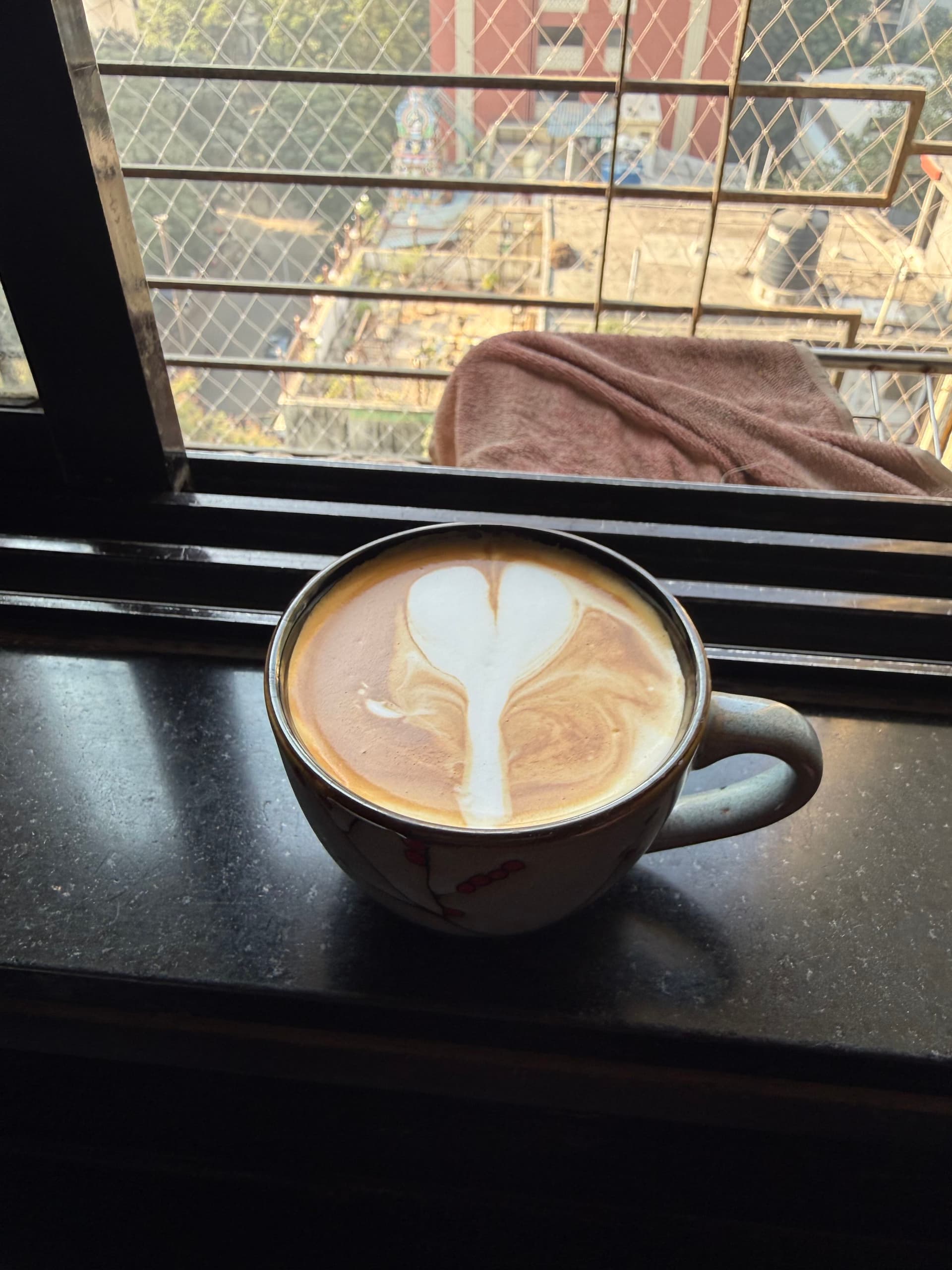 Latte art from December 18, 2025