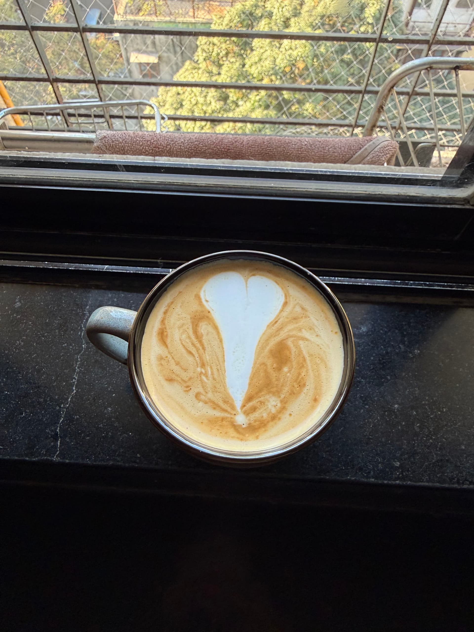 Latte art from December 20, 2025