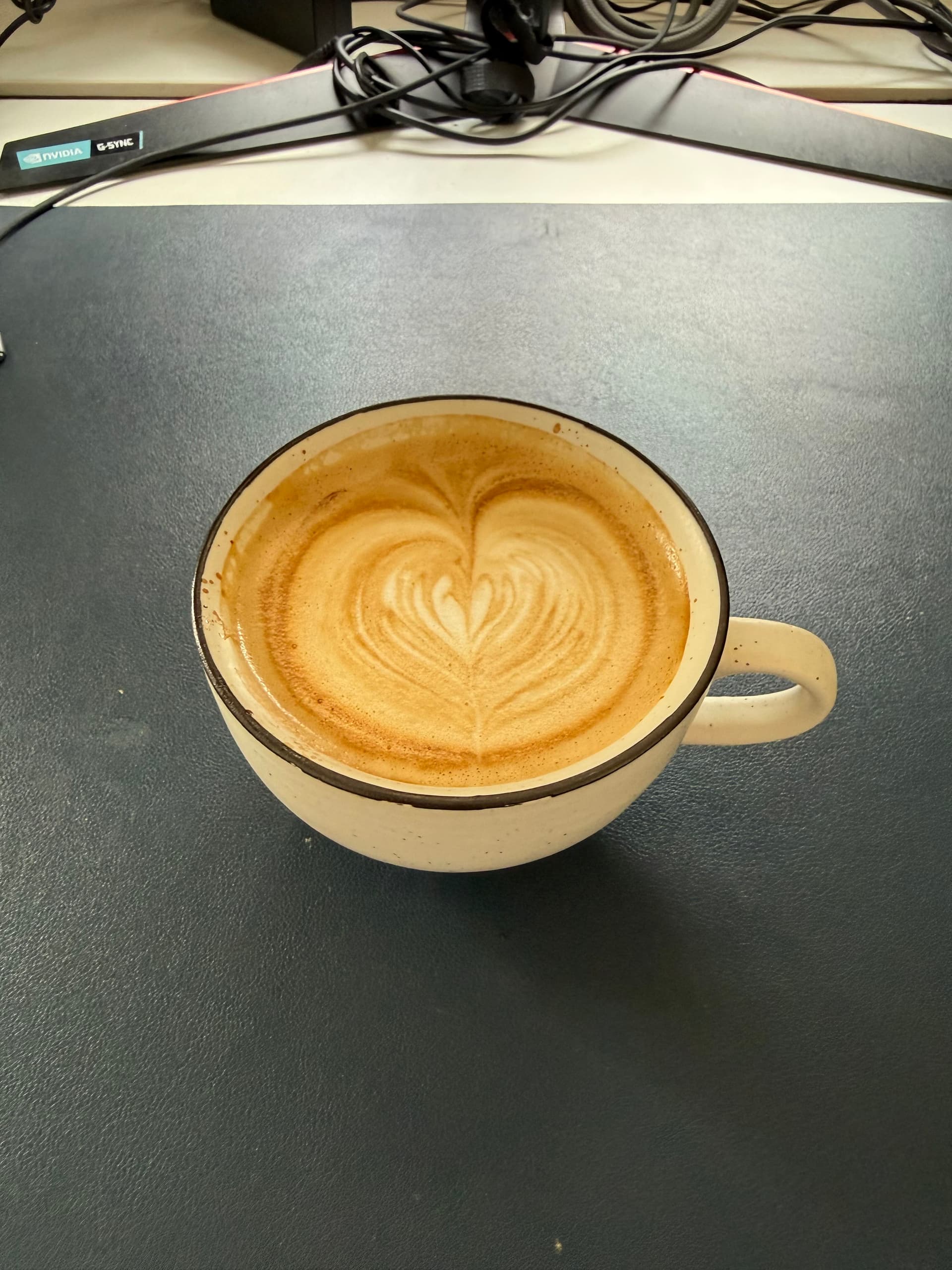 Latte art from June 13, 2026