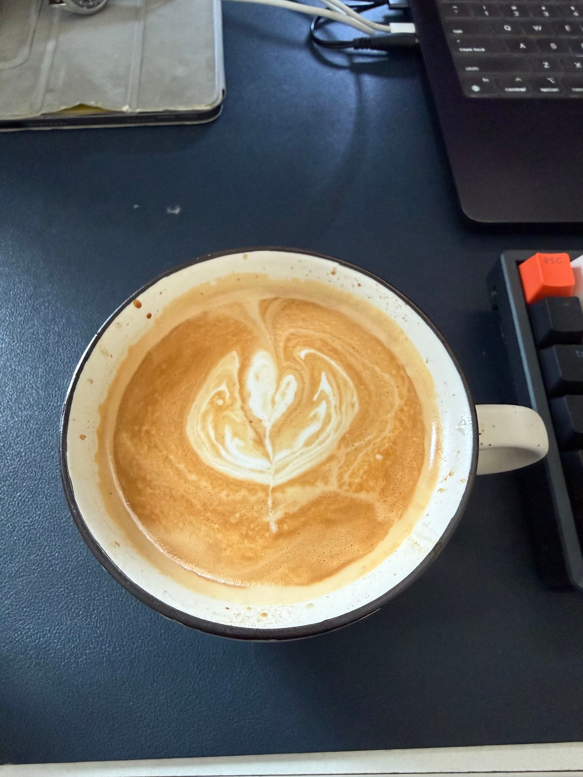 Latte art from June 20, 2026