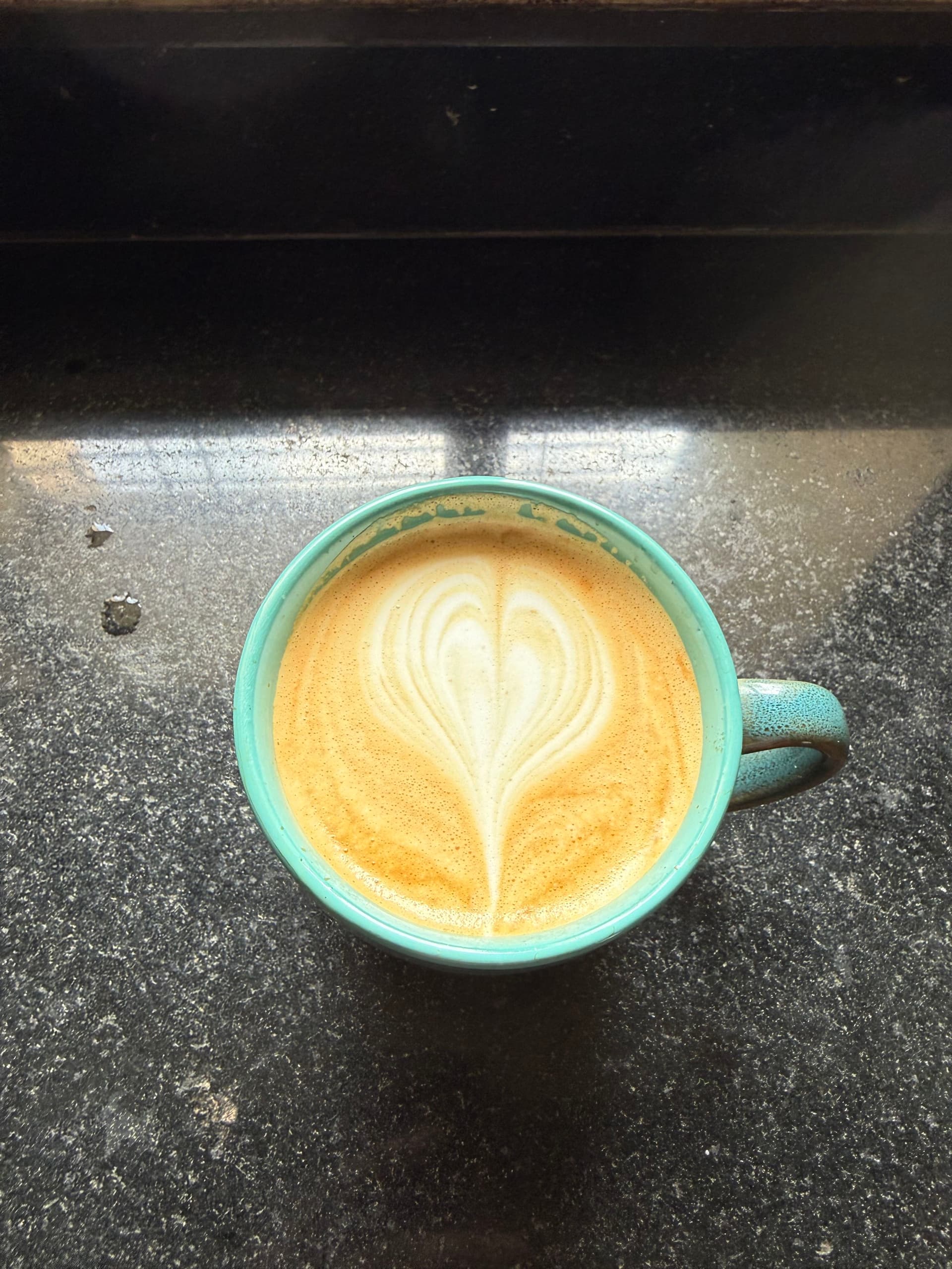 Latte art from August 19, 2026