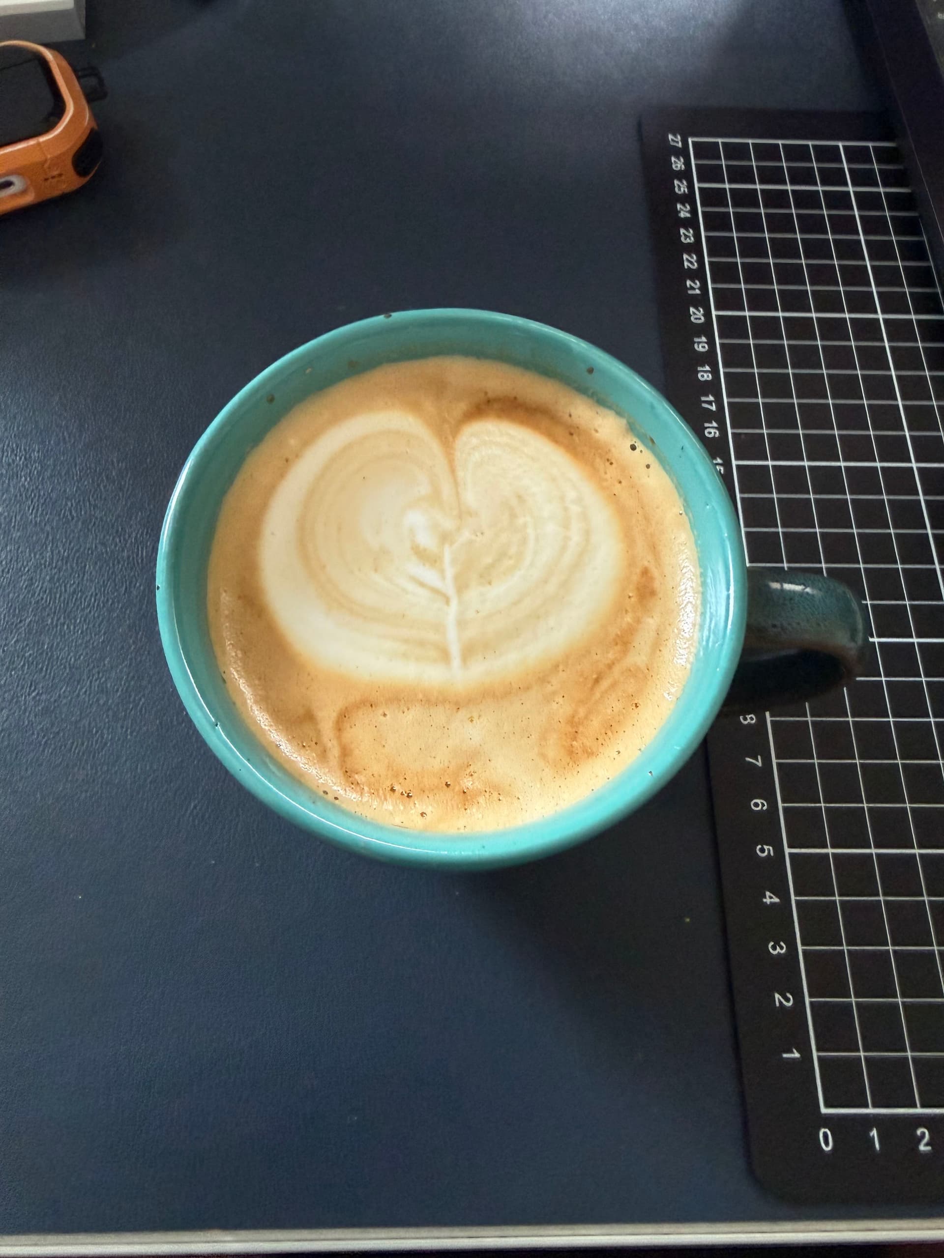 Latte art from August 22, 2026
