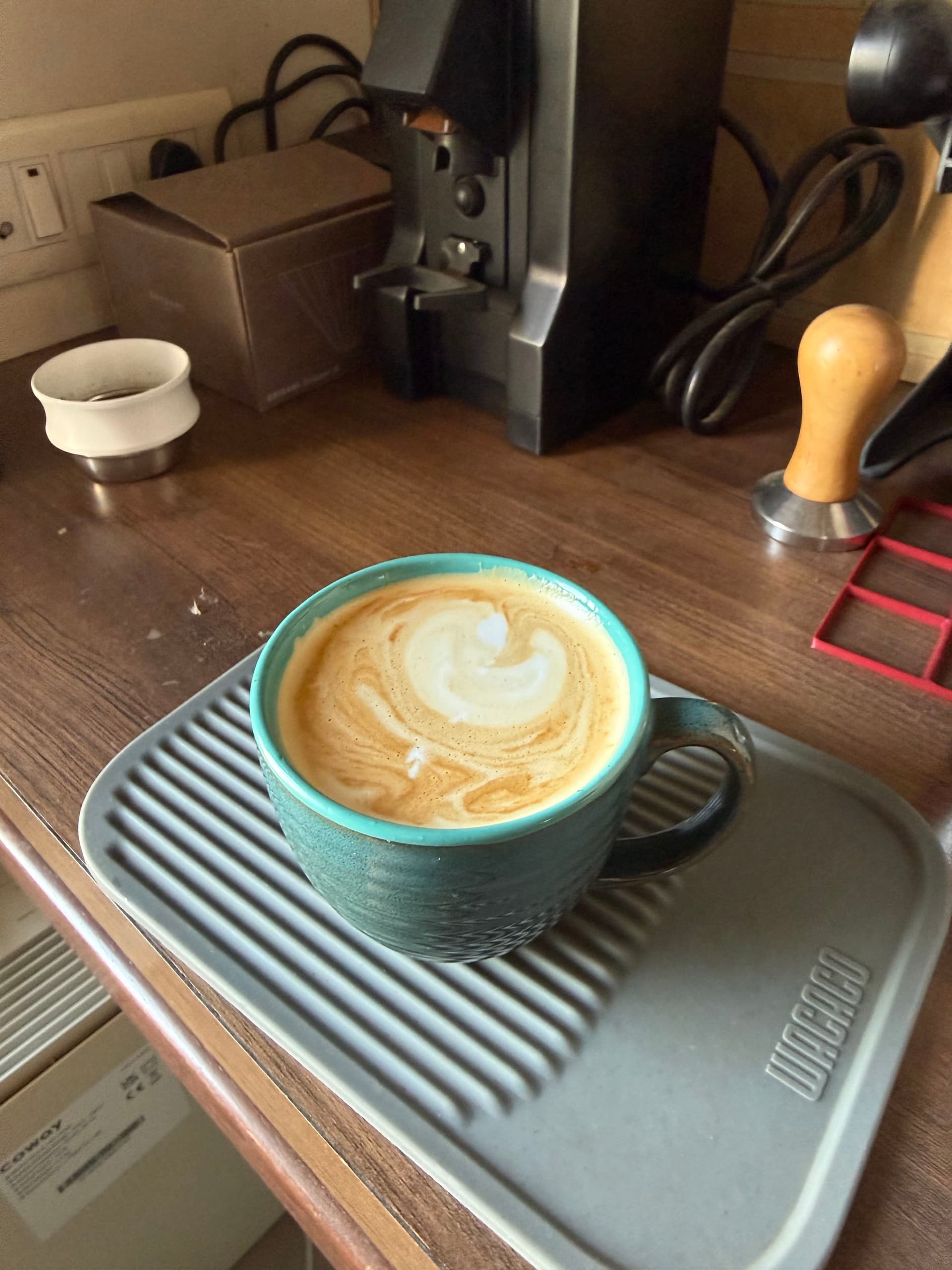 Latte art from September 28, 2026