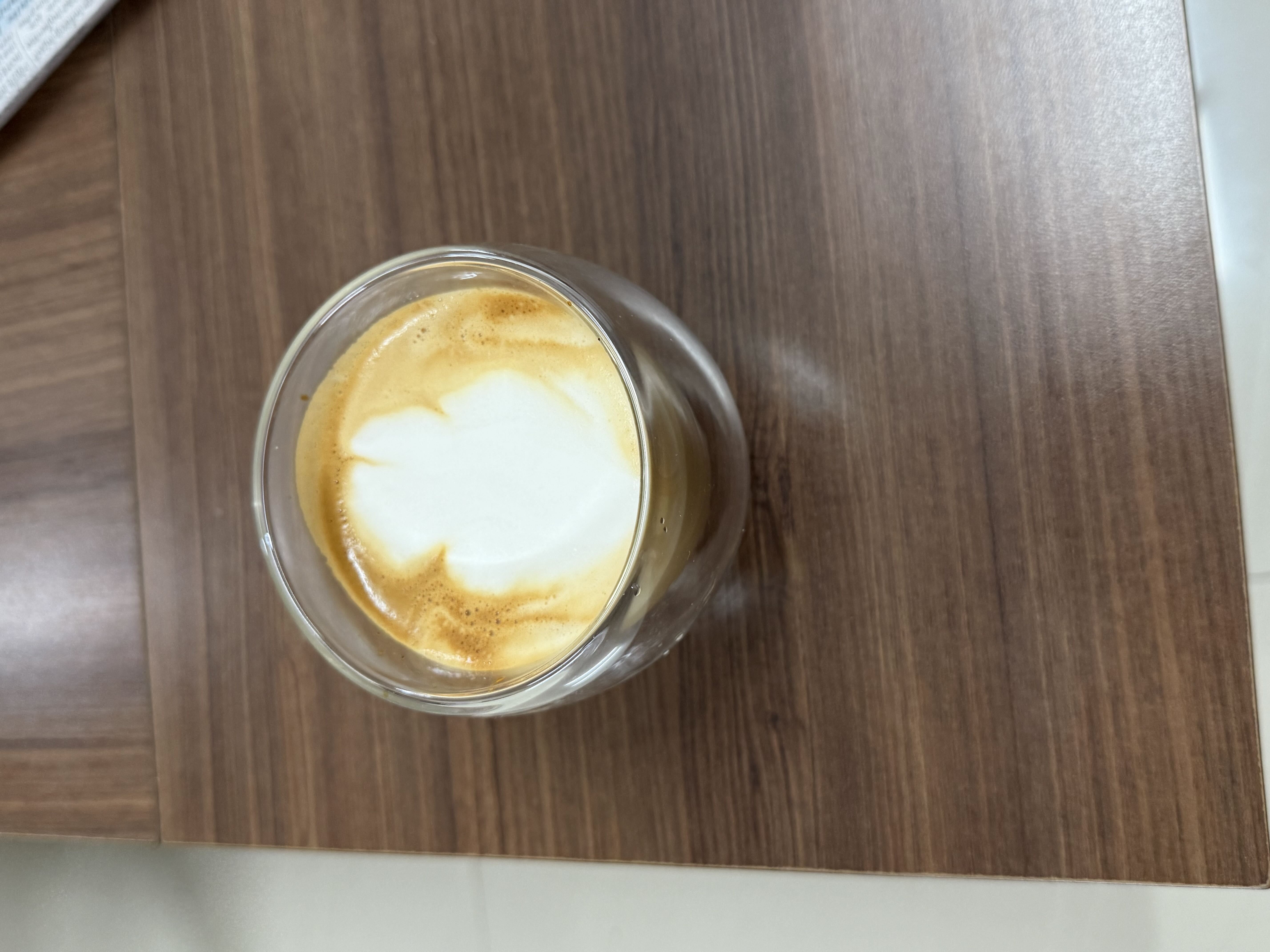 Latte art from May 25, 2025