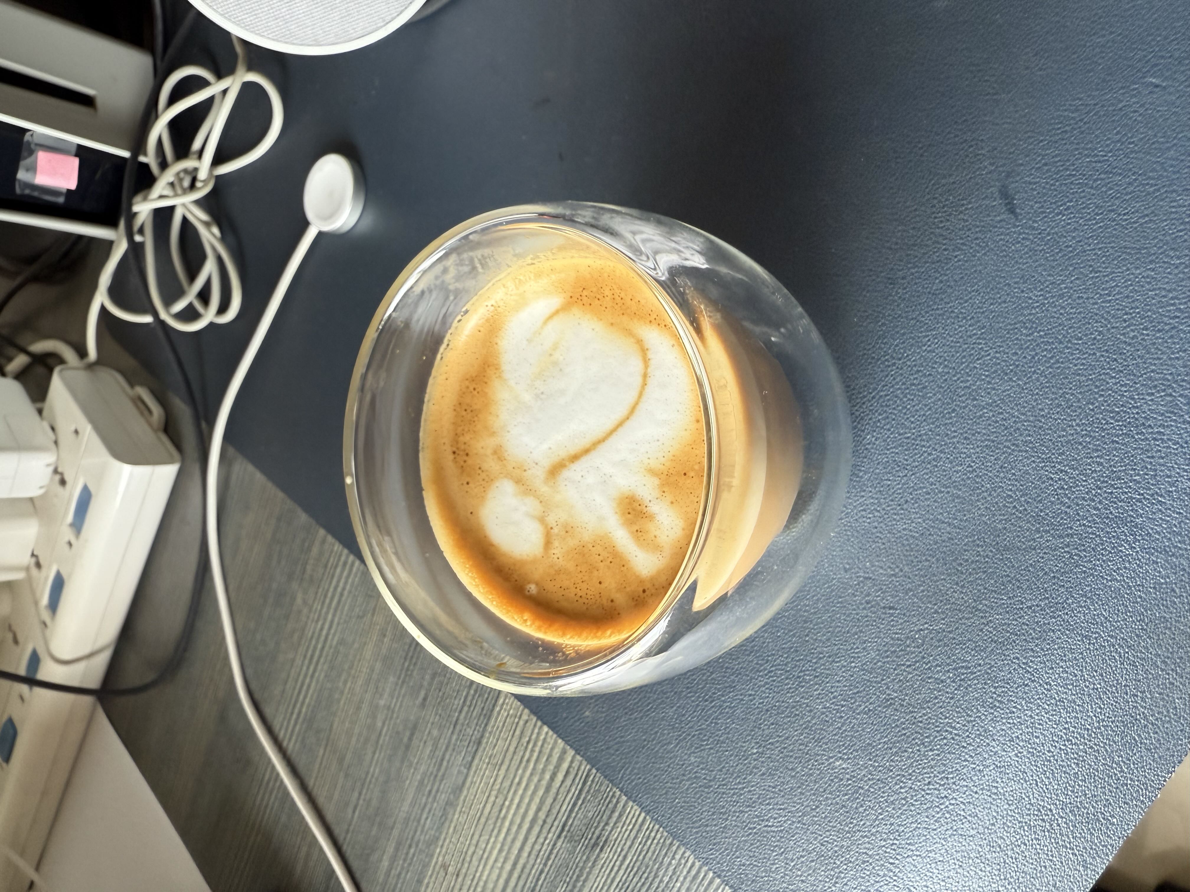 Latte art from May 29, 2025