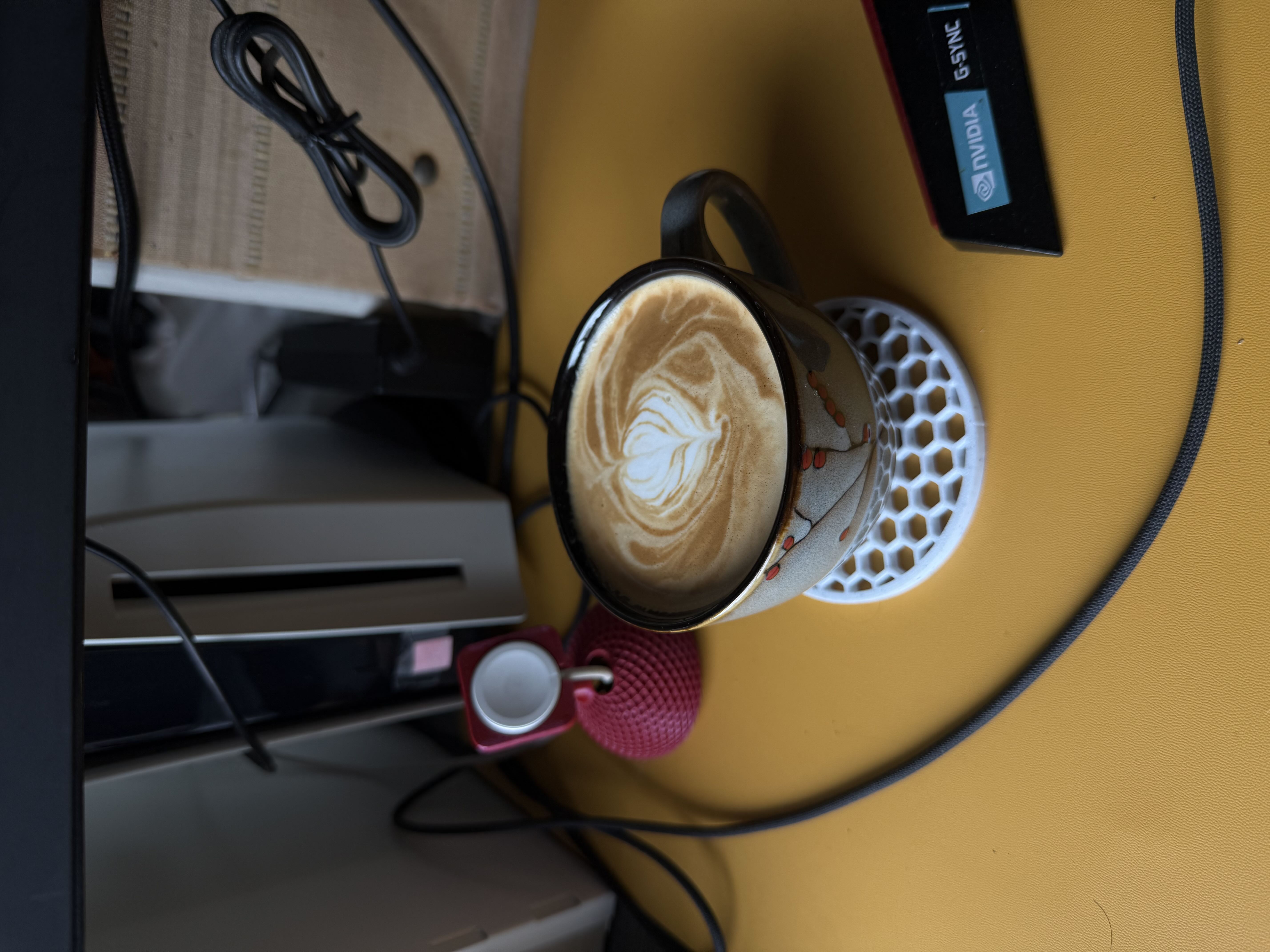 Latte art from September 5, 2025