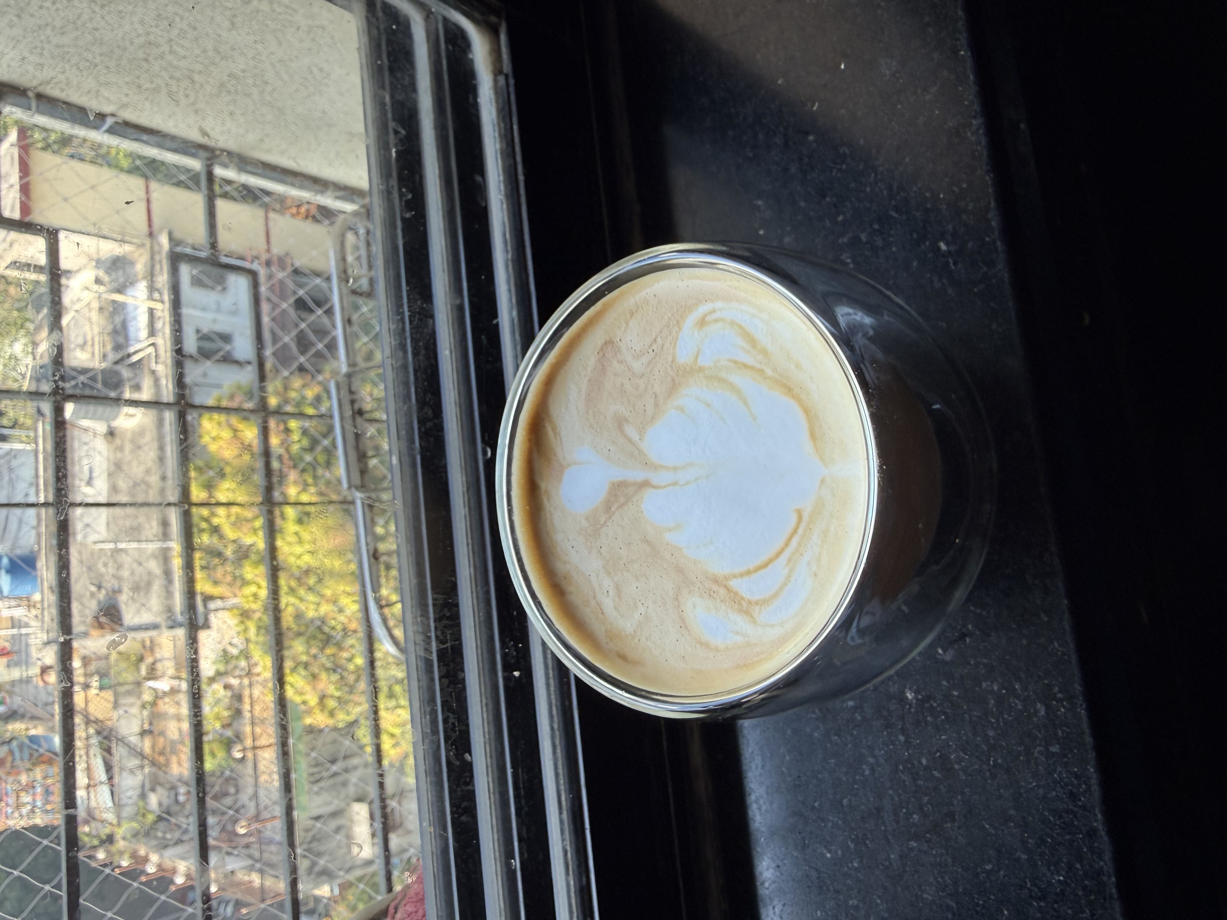 Latte art from October 23, 2025