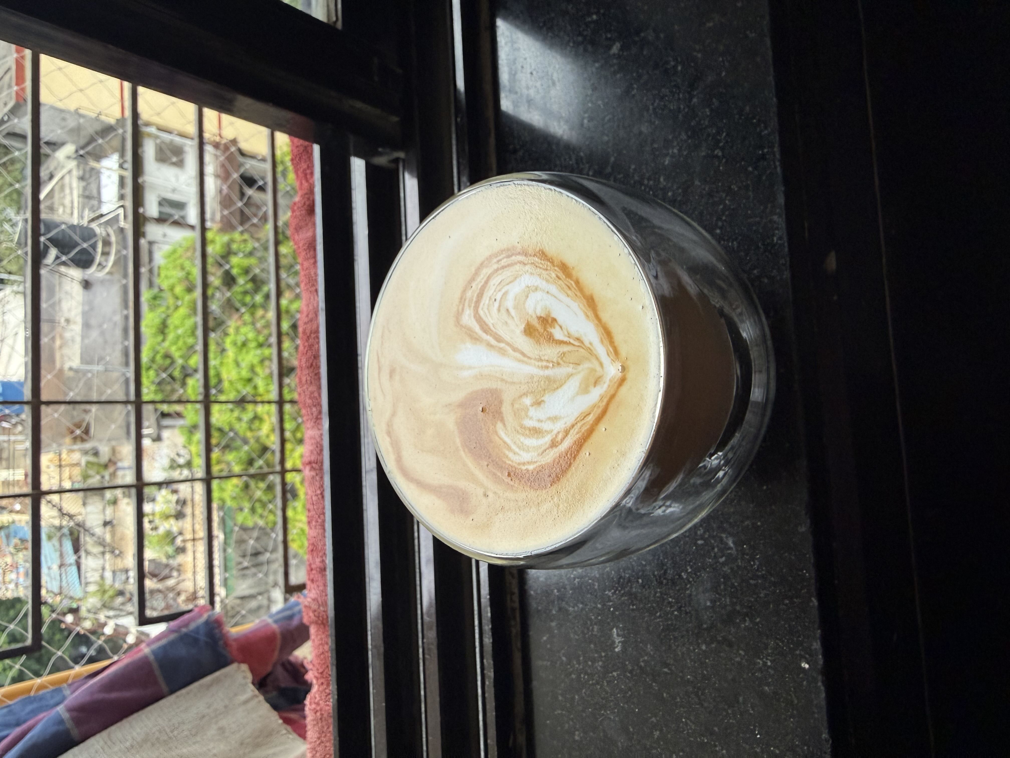 Latte art from October 31, 2025