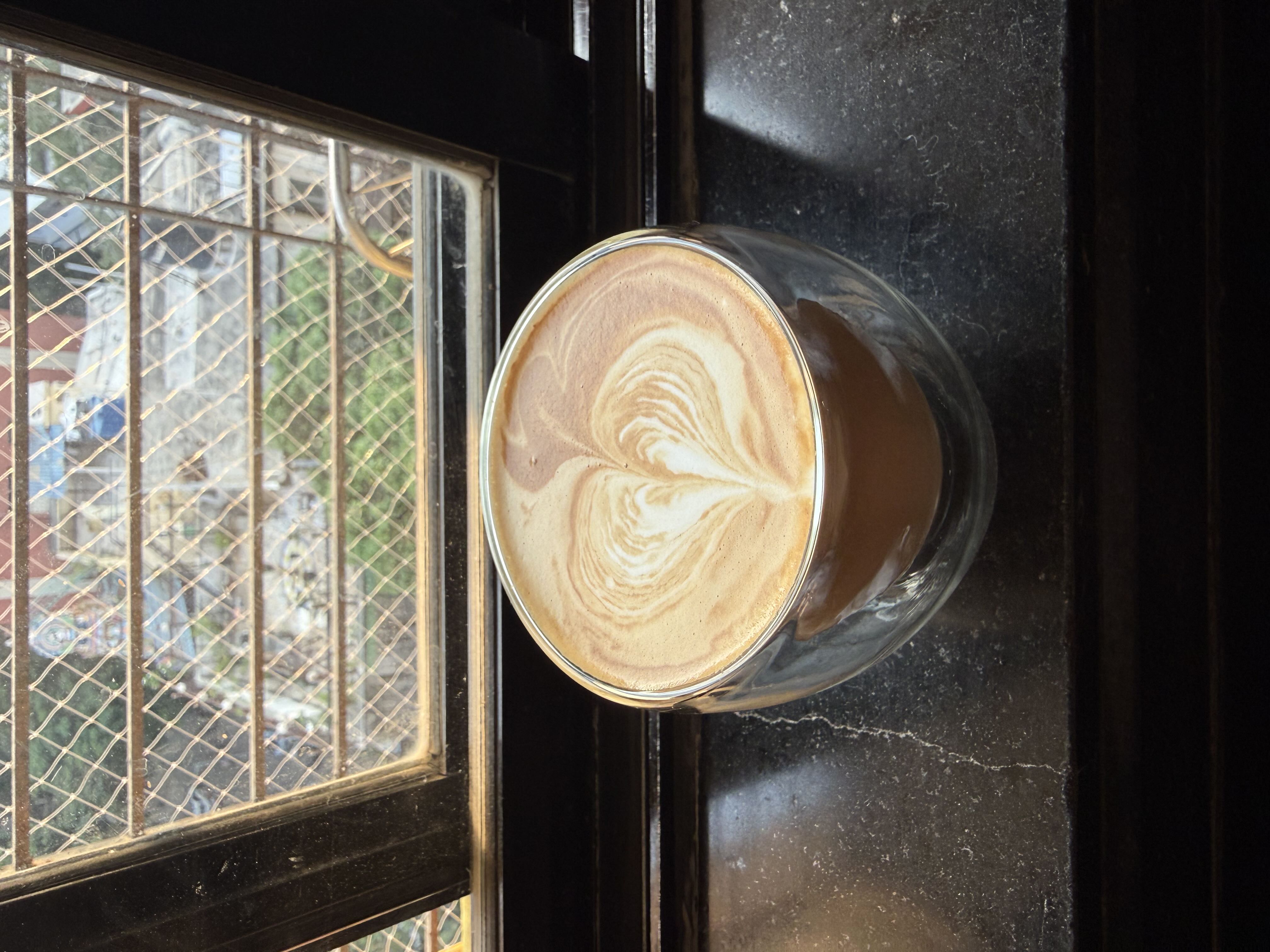 Latte art from November 15, 2025