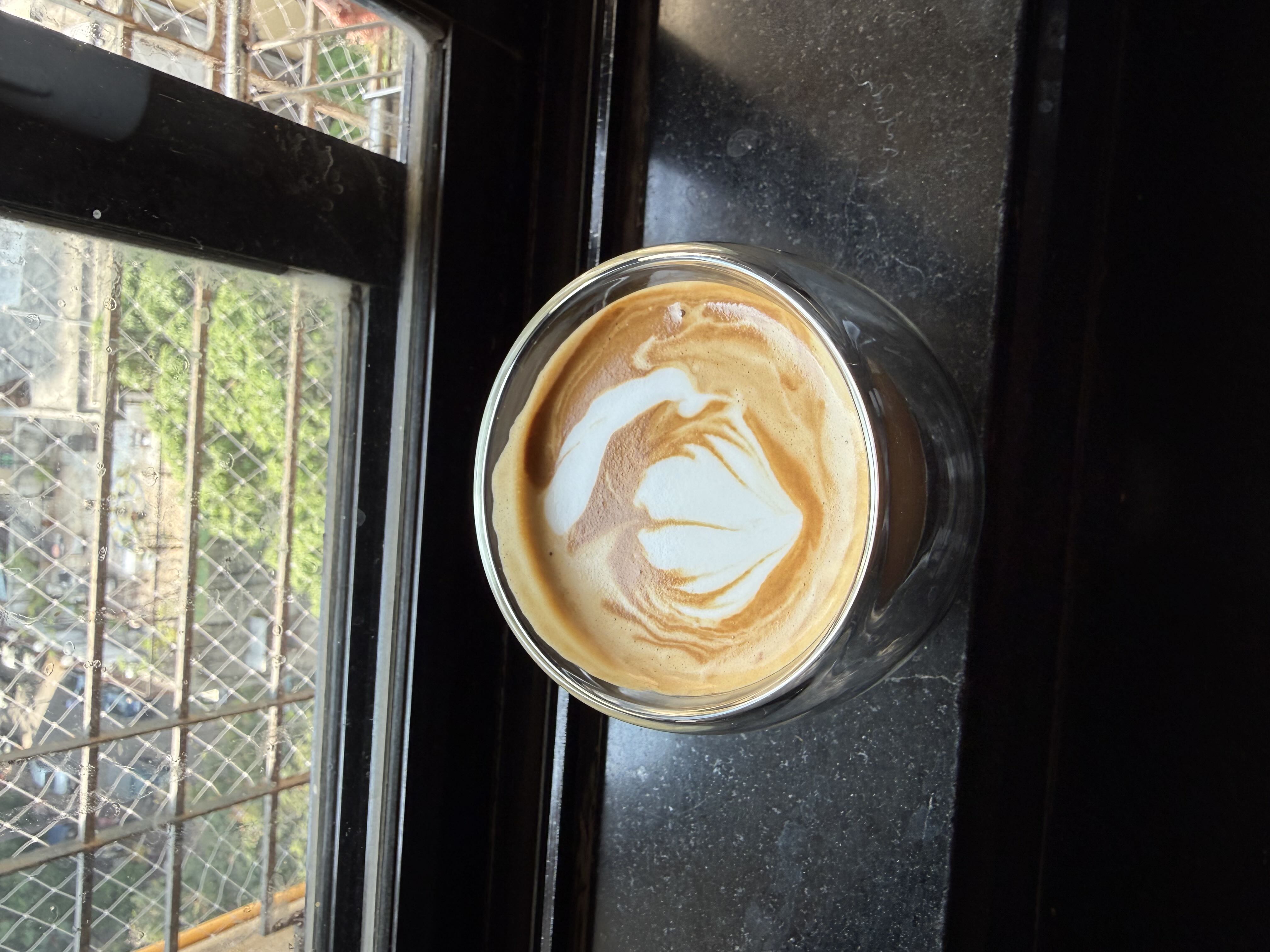 Latte art from November 16, 2025