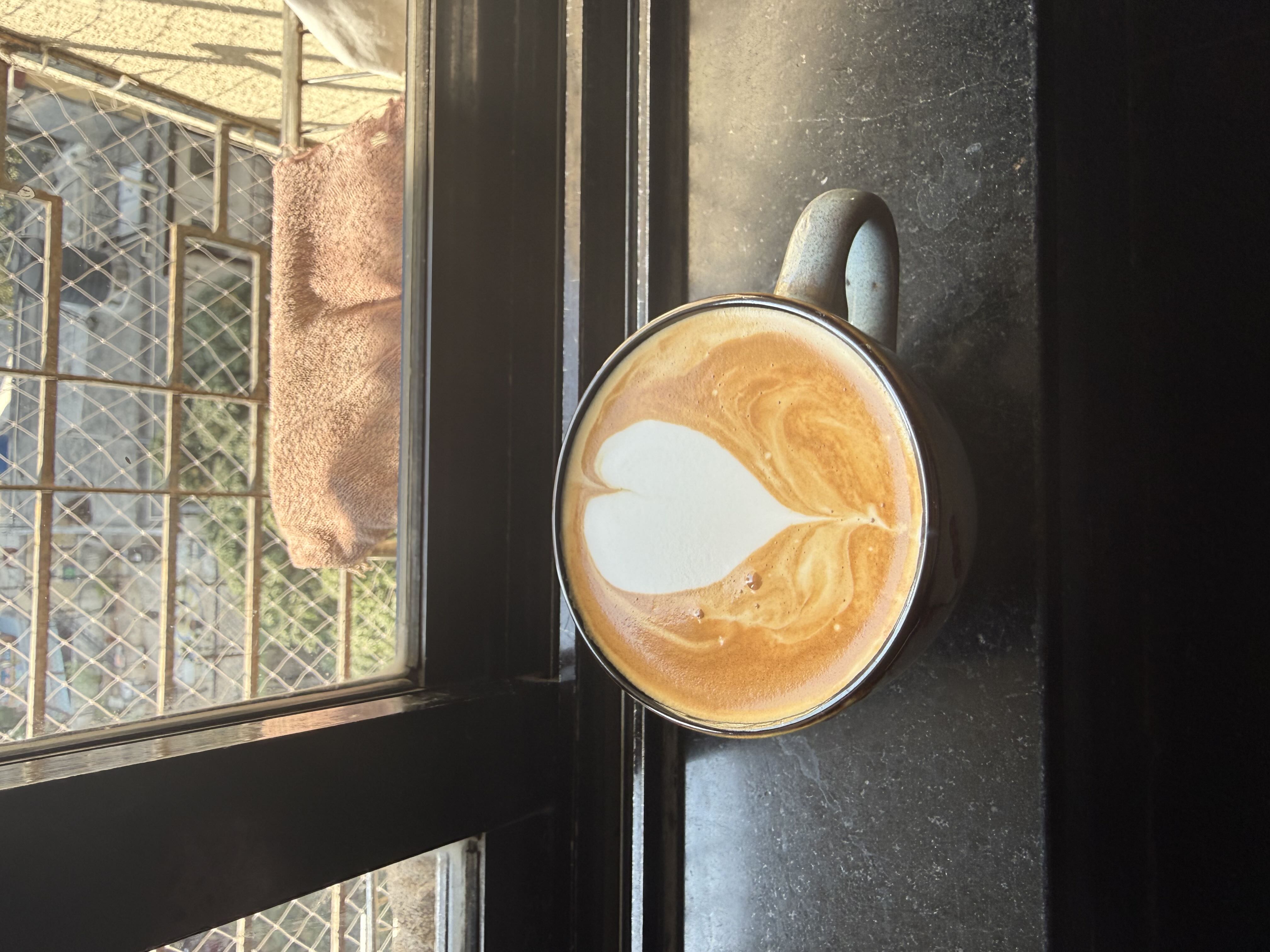 Latte art from December 14, 2025