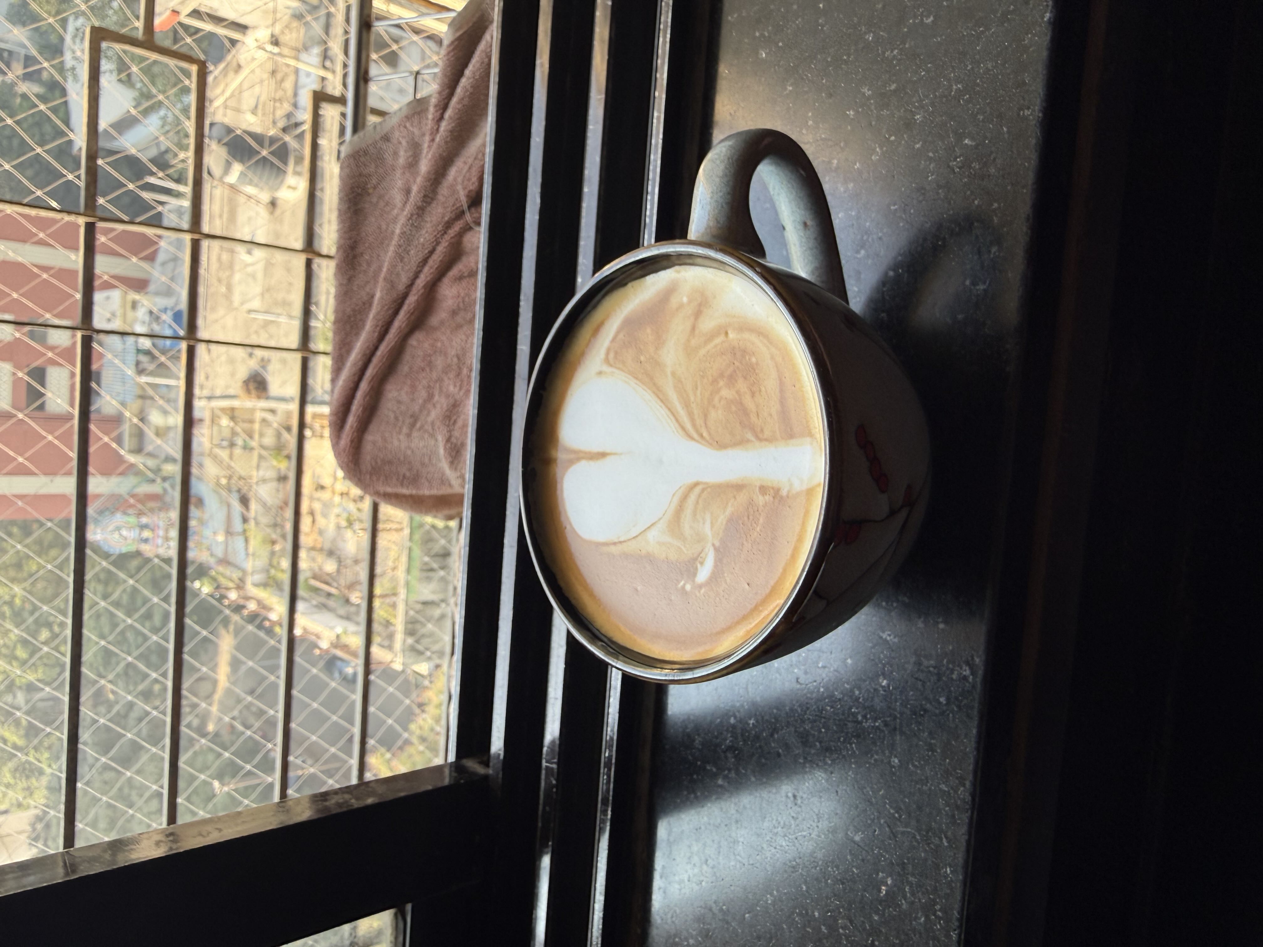 Latte art from December 18, 2025